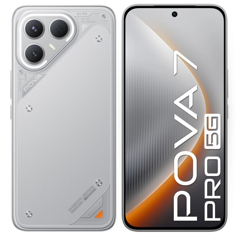TECNO POVA 7 Pro 5G 8/256GB NFC Dynamic Gray Смартфон