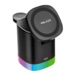 Беспроводная зарядная панель WALKER WH-55 18W черный + совместим с Apple Watch Charging + AirPods Ch