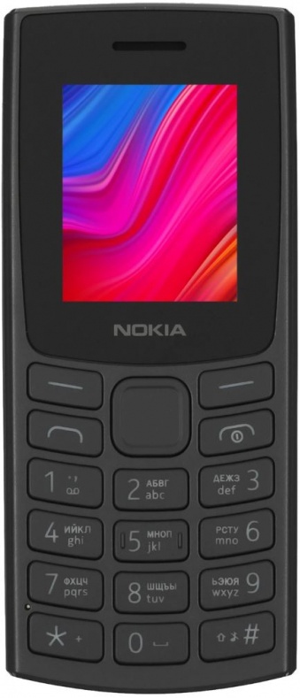 NOKIA 106 TA-1564 DS EAC1 черный Мобильный телефон
