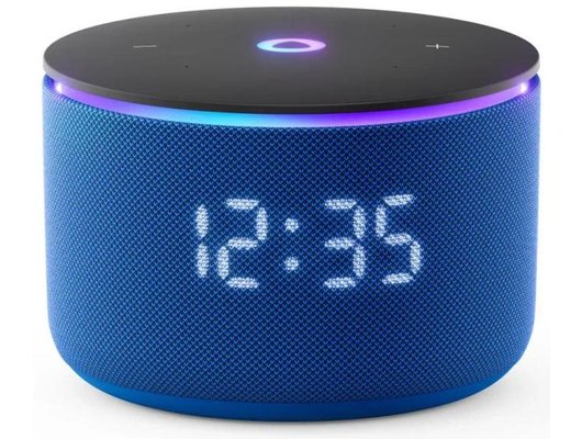 Яндекс Станция Мини 3 Про с Алисой, Zigbee, синий, YNDX-00059BLU Умная колонка