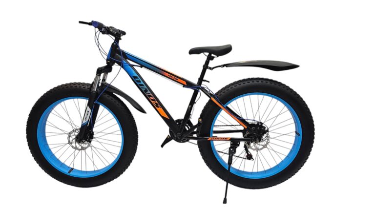Dinos 26" 21скор (стальная рама, диск. тормоз) Черно-синий (DIN-22-4) Велосипед Fatbike