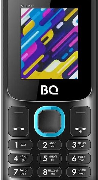 BQ 1848 Step+ Black+Blue Мобильный телефон
