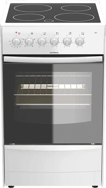 Darina B 3607 W белый стеклокерамика Электрическая плита