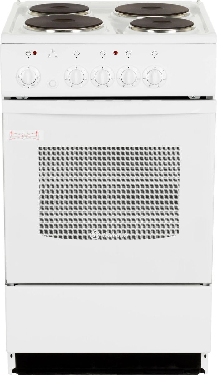 DELUXE 5004.12э белый плита электрическая (Россия)