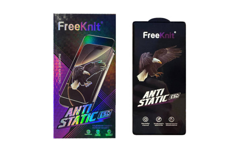 Защитное стекло Free Knit Tecno Spark 40/40C Черное