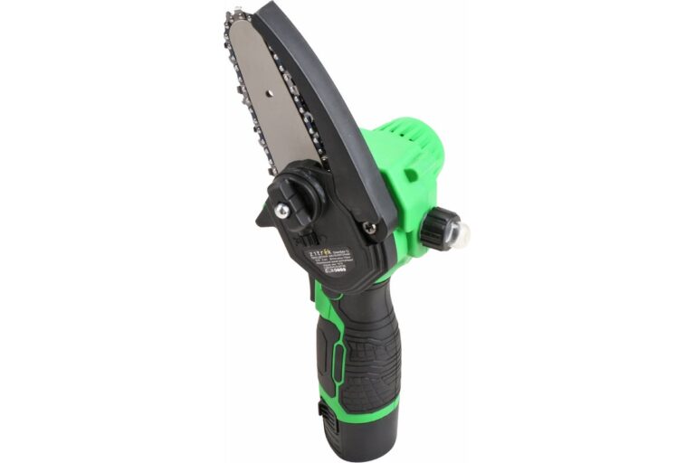 ZITREK GreenSaw 12 (12В, 1,5Ач Li-ion аккум. 2шт, ЗУ) 082-1859 Пила цепная аккумуляторная