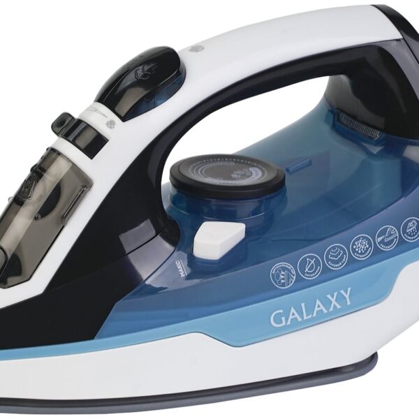 GALAXY GL 6151 Бело-голубой Утюг