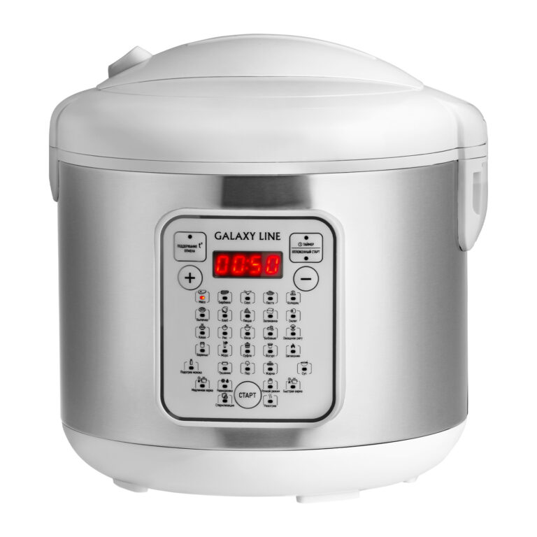 GALAXY LINE GL 2646 белый с серебристым Мультиварка