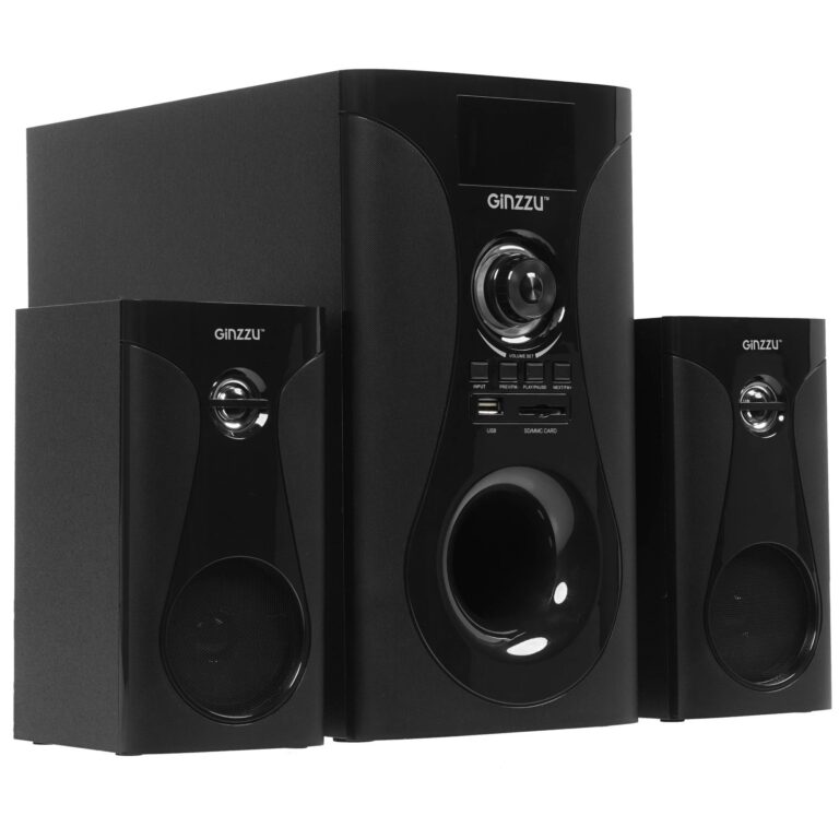 GINZZU GM-425 Черный Акустическая система 2.1