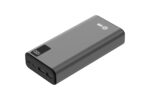 Cactus CS-PBFSFA-20000 20000mAh 4.5A 2xUSB-A/USB-C серый Портативный аккумулятор