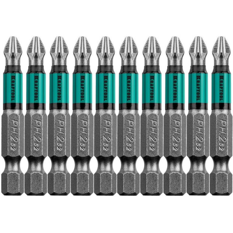 KRAFTOOL, PH2, 50 мм, тип хвостовика E 1/4", Бита  26122-2-50-10