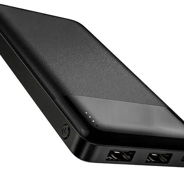 HOCO J72,10000mAh, 2USB/Micro/Type-C (черный) Внешний аккумулятор