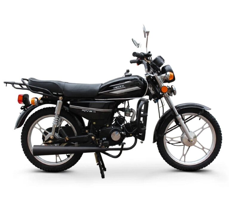 VMC RIVA-II CM48Q 48см3 серия CH1100Б (ДУГИ, БЕЗ СИГНАЛИЗАЦИИ) Черный Мопед