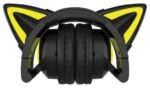 QUMO Party Cat mini ВТ 0052 (черно-желтый) c подсветкой Наушники