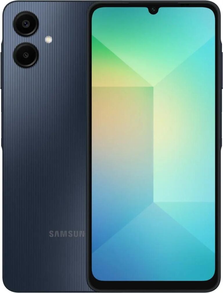 Samsung Galaxy A06 4/128Gb черный Смартфон
