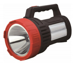 Фонарь прожектор AFP926-10W аккумуляторный  СПУТНИК 1LEDx10Watt + 26LED; питание от акк; зарядка от