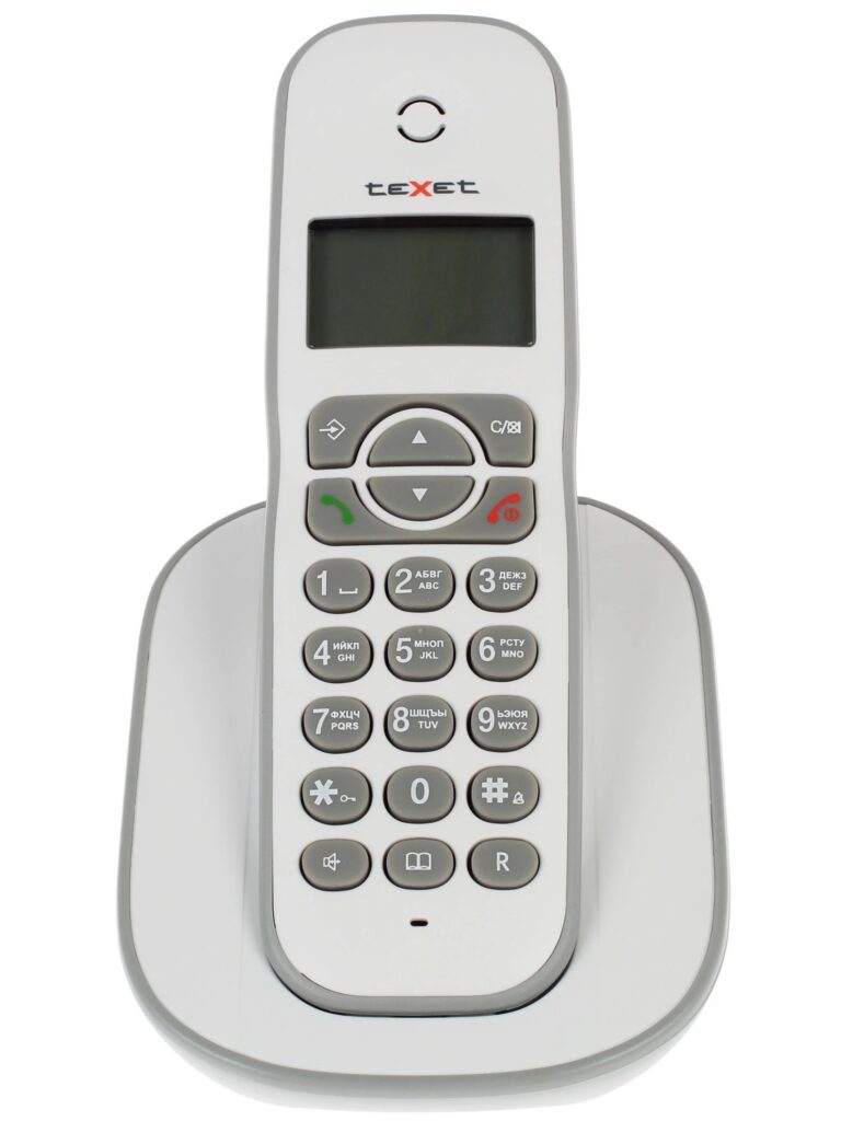 TEXET TX-D4505A белый-серый Телефон