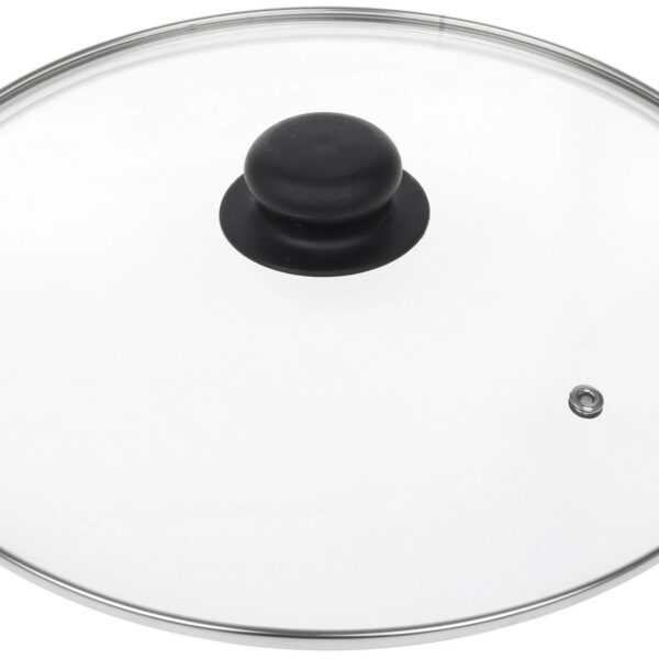TimA 4728 Крышка стекл. в сборе с держателем d=28см