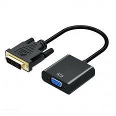 Видеоконвертер DVI-D TO VGA  ... Вход DVI-Dшт.; выход VGAгн.; длина кабеля 0.2м