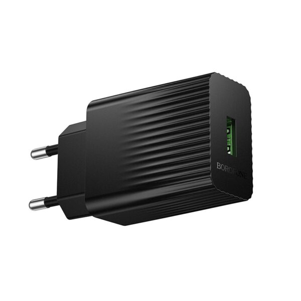 СЗУ с выходом 1*USB, 3.0А, черный, BAS72A Source,QC3.0;