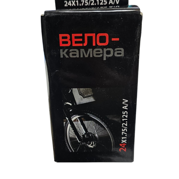 Камера 24"x1,75-2,125" автониппель, бутил 6492556 Roxter