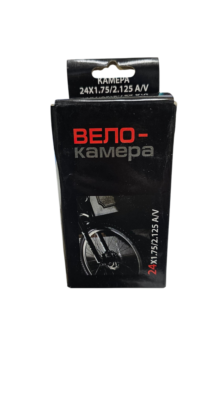 Камера 24"x1,75-2,125" автониппель, бутил 6492556 Roxter