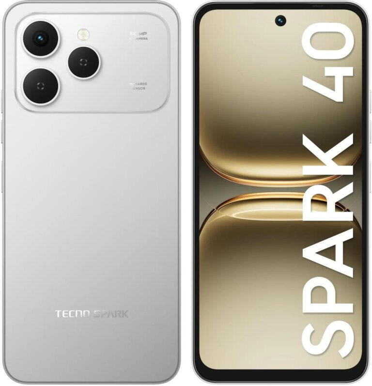 TECNO Spark 40 8/256GB NFC Titanium Gray Смартфон