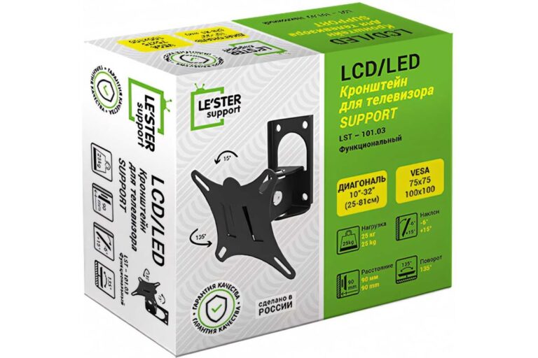 LE`STER LST-101.03 для TV 10"- 32" Кронштейн