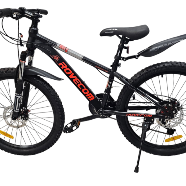 Rovecom 24" 21скор (Стальная рама, диск. тормоз) Черный (матовый) Rov-720-24-4 Велосипед