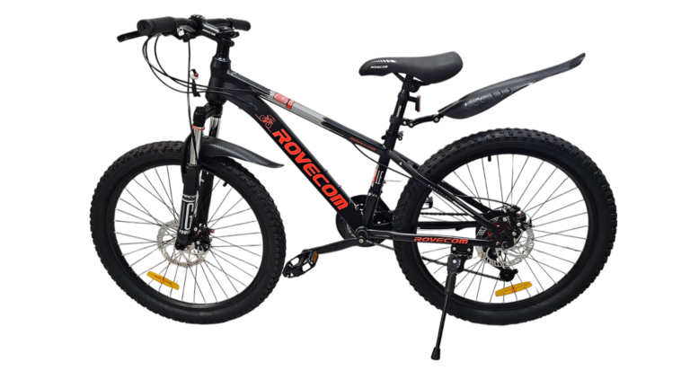 Rovecom 24" 21скор (Стальная рама, диск. тормоз) Черный (матовый) Rov-720-24-4 Велосипед