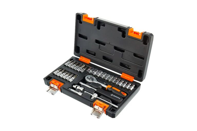 Набор инструментов, 1/4", CrV, пластиковый кейс 29 предм 73/6/7/1