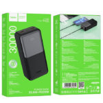 HOCO J136B черный выход: 2USB, MicroUSB Аккумулятор внешний 30000mAh