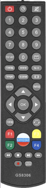 ПДУ DRE/GS8306B (ТРИКОЛОР) SAT (ФЛАГ КИНОЗАЛ)