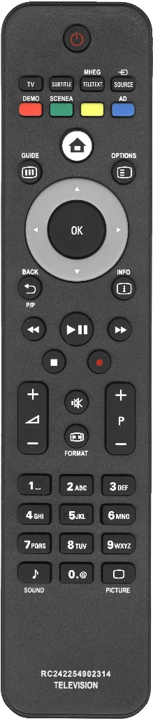 Пульт Huayu для Philips 2422 549 02314