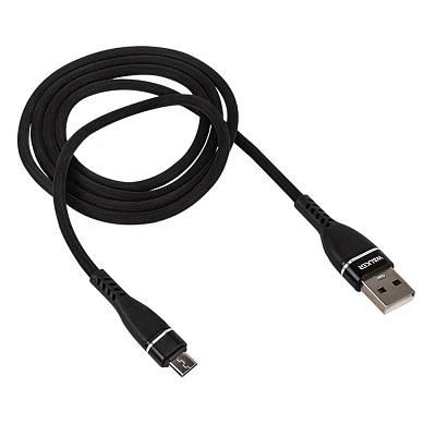 WALKER C580 черный Кабель USB - Micro USB [3.1A, 1m]