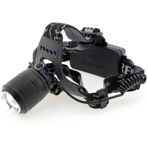 Фонарь налобный Y16 светодиодный LIVE-POWER 1LED CREE T6; ZOOM питание 2xLi-ion18650 (в комплекте),