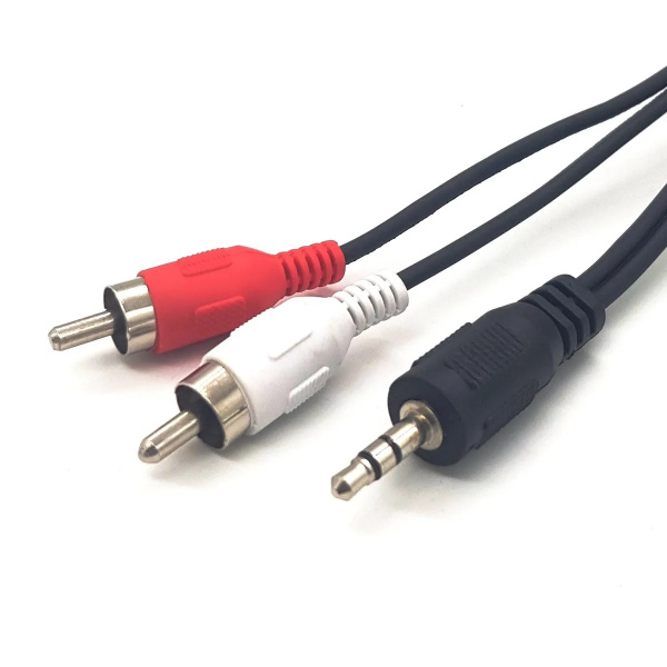 Шнур (62-015) 3.5 шт стерео/2RCA 3.0м ALENCOM