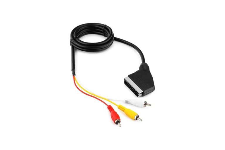 Шнур SCART/3RCA 1.2м ВХОД-ВЫХОД (66-003) ALENCOM