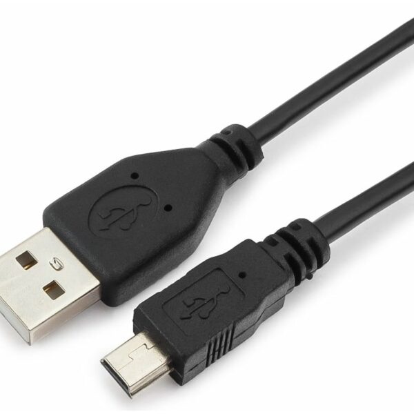 Шнур USB A шт/MINI USB B 5pin шт 1.0м (GCC-USB2-AM5P-1M)  ГАРНИЗОН