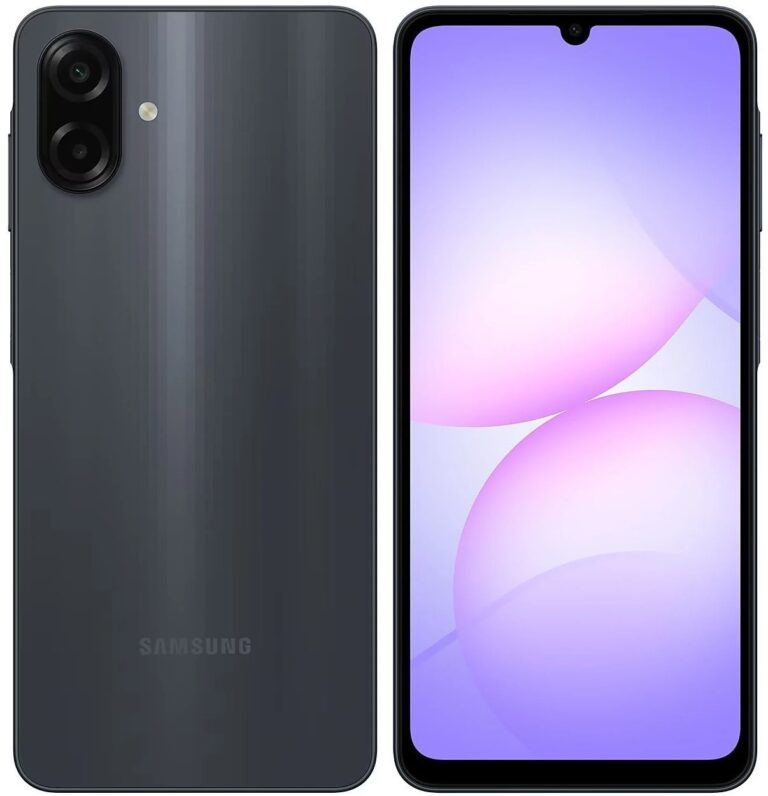 Samsung Galaxy A07 6/128GB Black Смартфон