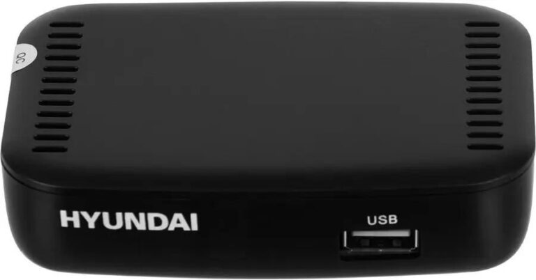 Hyundai H-DVB460 черный Ресивер цифровой