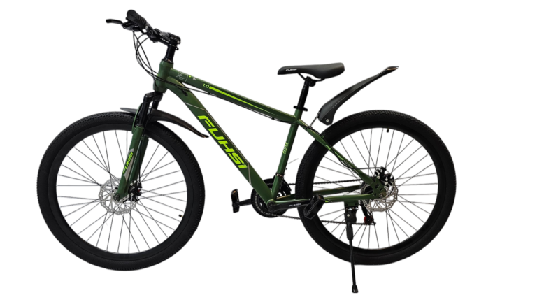 Fuhsi 27.5" 21скор (стальная рама, диск. тормоз) Зеленый (FU-27.5-4) Велосипед