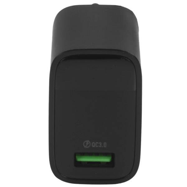 Borofone BA95A ilustre Сетевое зарядное устройство с выходом USB, 3.0А, черный, , QC3.0; дисплей