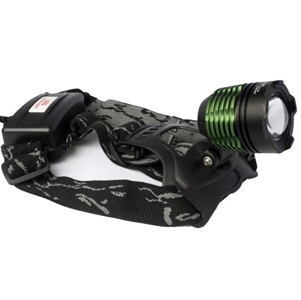 Фонарь налобный Y17 светодиодный LIVE-POWER 1LED CREE T6; ZOOM питание 2xLi-ion18650 (в комплекте),