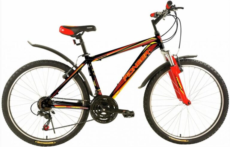 PIONEER COWBOY 26"/16" black-red-yellow Велосипед