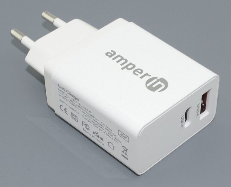 Amperin USB-A, USB-C (YDS-TC045-011PK) 45W, белый Блок питания (сетевой адаптер)