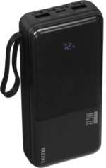 Tecno Pocket L201Q 20000mAh QC3.0/PD 22.5W 3A USB-A/2xUSB-C черный Портативный аккумулятор