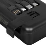 Tecno Pocket L201Q 20000mAh QC3.0/PD 22.5W 3A USB-A/2xUSB-C черный Портативный аккумулятор