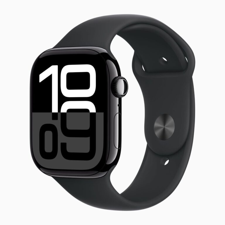 Apple Watch Series 10 46mm Aluminum Jet Black S/M MWWP3 Смарт-часы