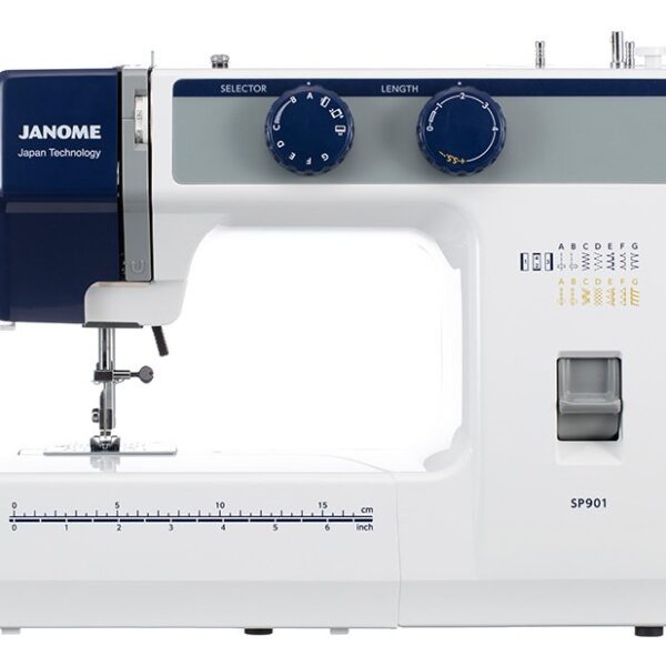 Janome SP901 Белый-синий Швейная машина